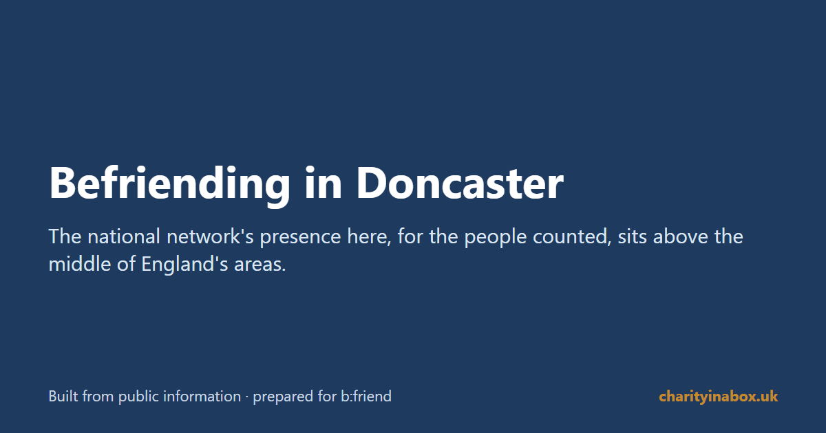 Befriending in Doncaster
