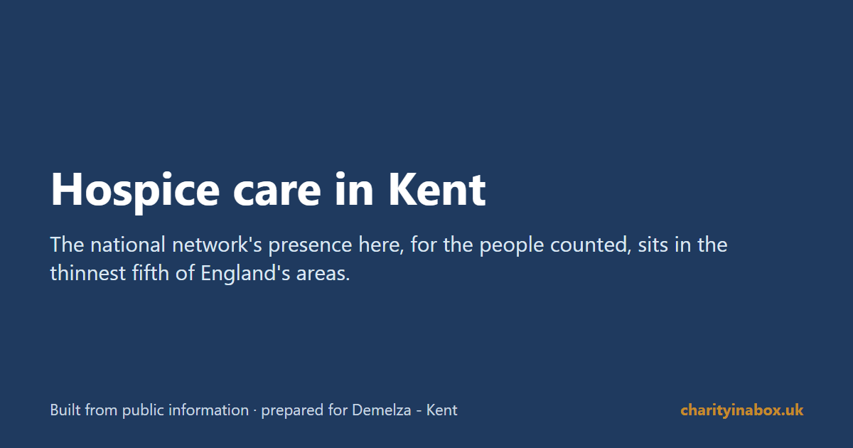Hospice care in Kent