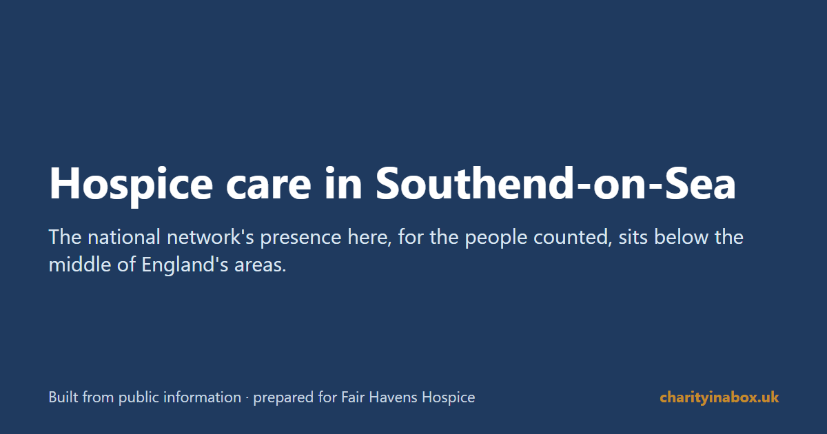 Hospice care in Southend-on-Sea