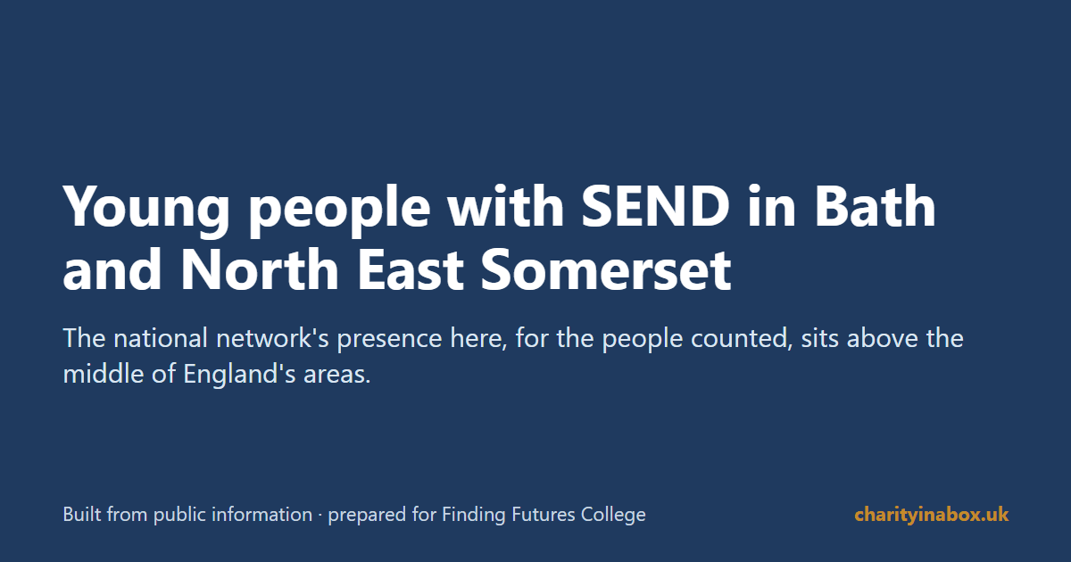 Young people with SEND in Bath and North East Somerset