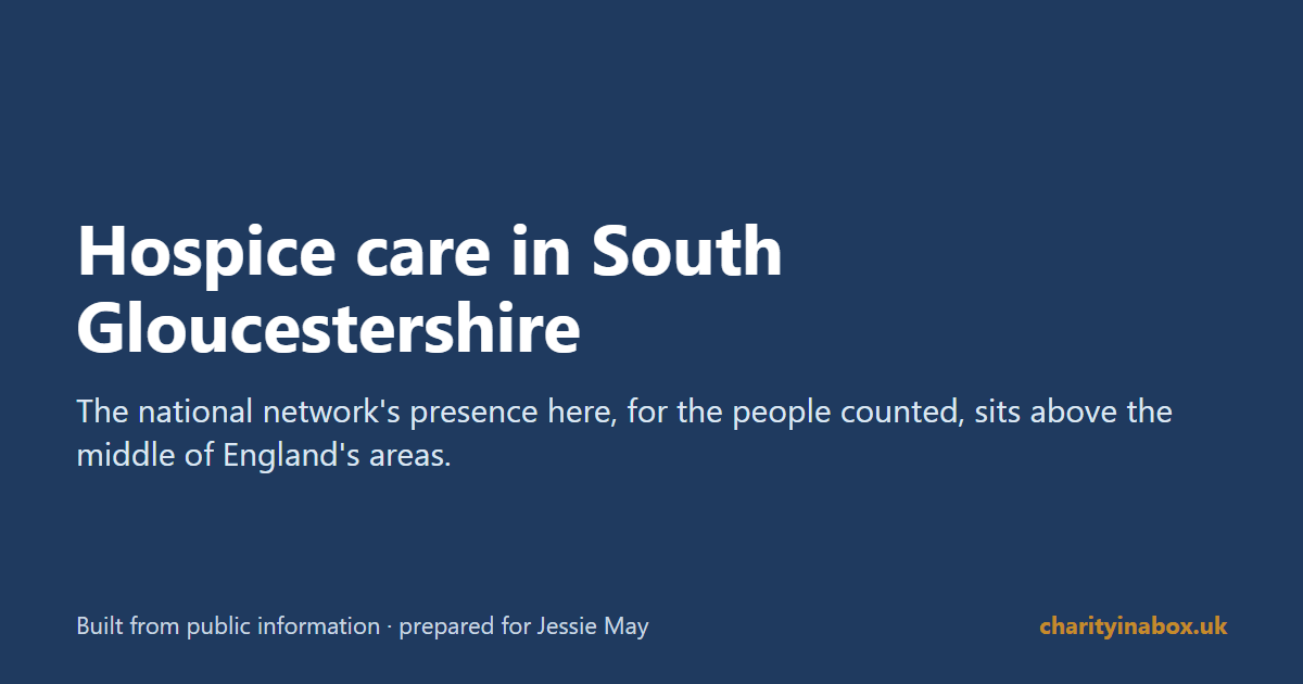 Hospice care in South Gloucestershire