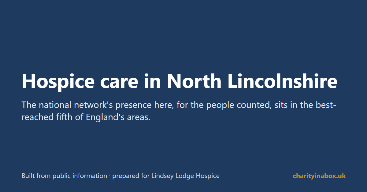 Hospice care in North Lincolnshire