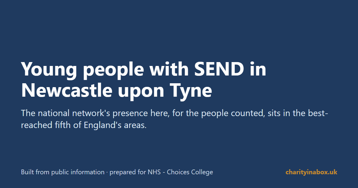 Young people with SEND in Newcastle upon Tyne