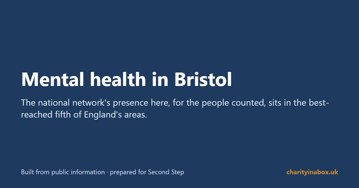 Mental health in Bristol