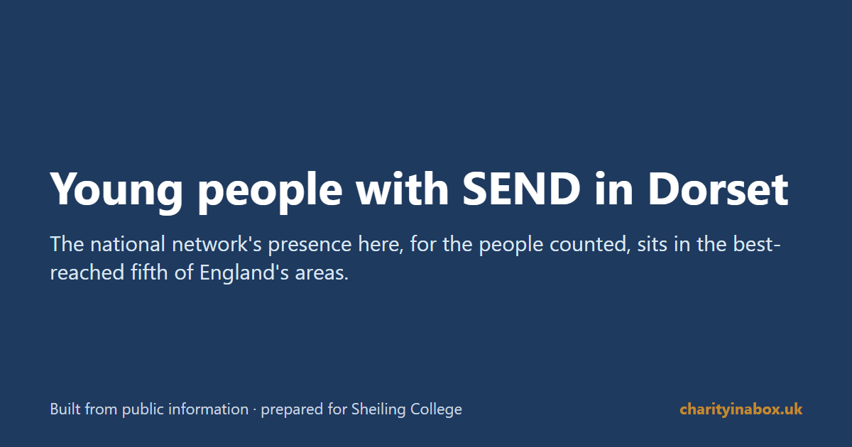Young people with SEND in Dorset