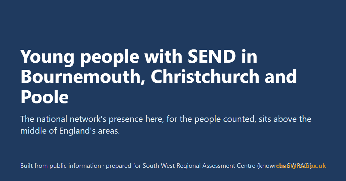 Young people with SEND in Bournemouth, Christchurch and Poole