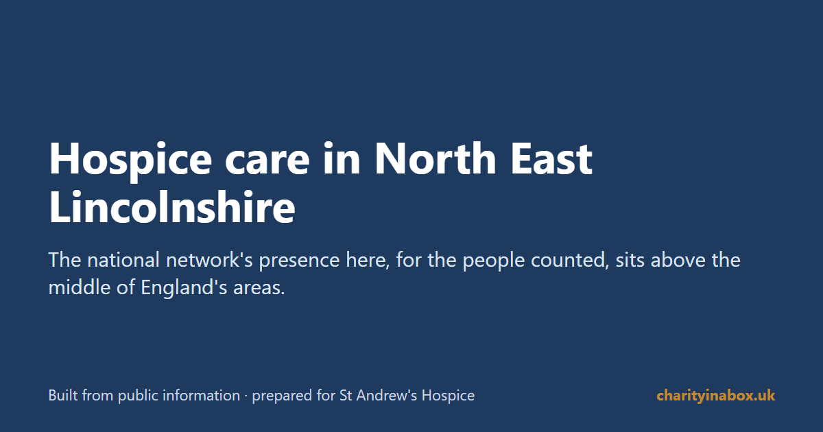 Hospice care in North East Lincolnshire