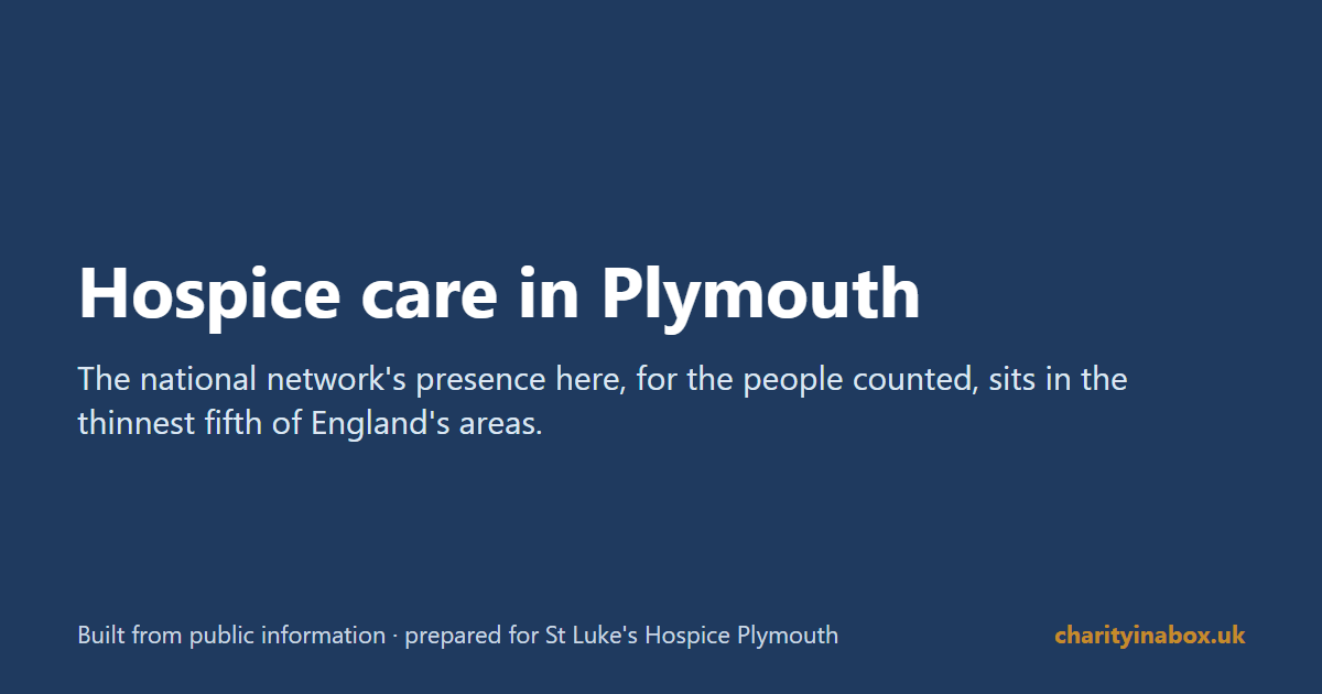 Hospice care in Plymouth