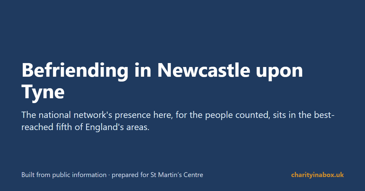 Befriending in Newcastle upon Tyne