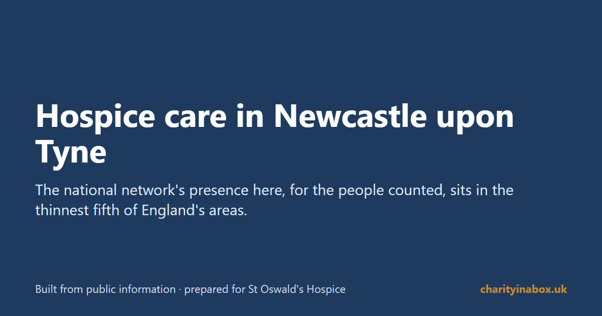 Hospice care in Newcastle upon Tyne