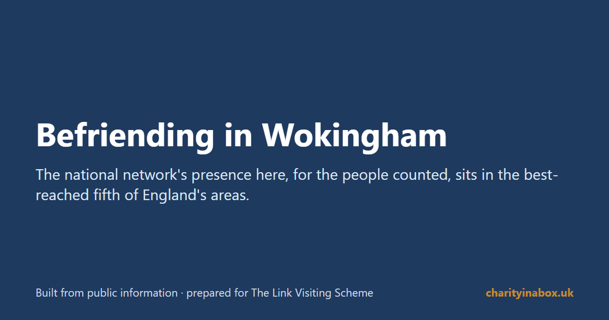 Befriending in Wokingham