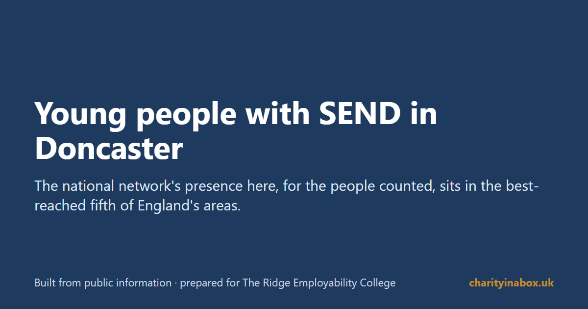 Young people with SEND in Doncaster