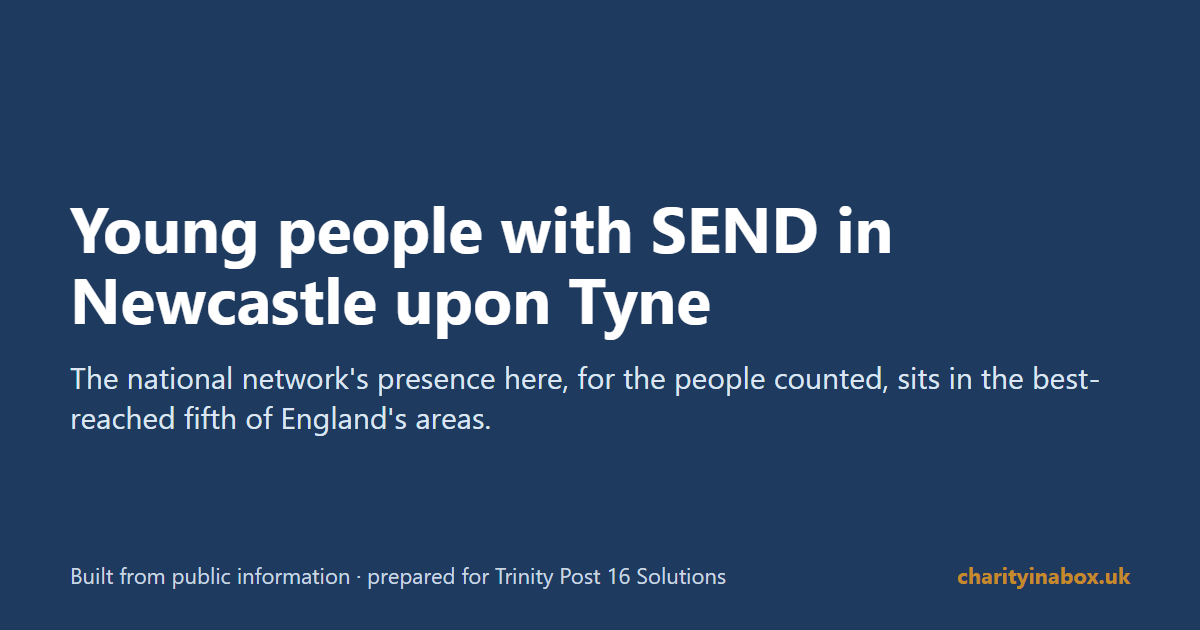 Young people with SEND in Newcastle upon Tyne