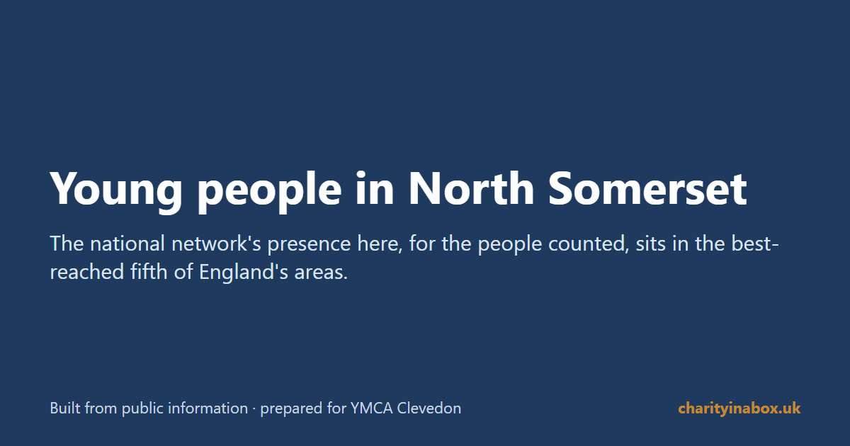 Young people in North Somerset