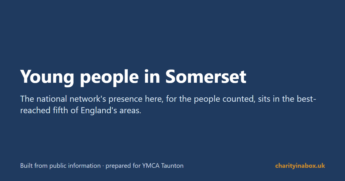 Young people in Somerset